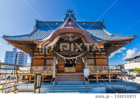 新潟市中央区沼垂東の沼垂白山神社　本殿 108058955