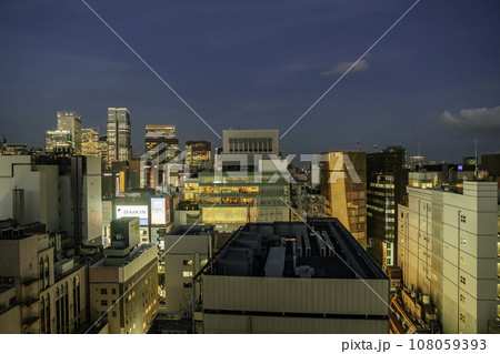 銀座　GSIXからの眺望　銀座三丁目方面　東京都中央区 108059393