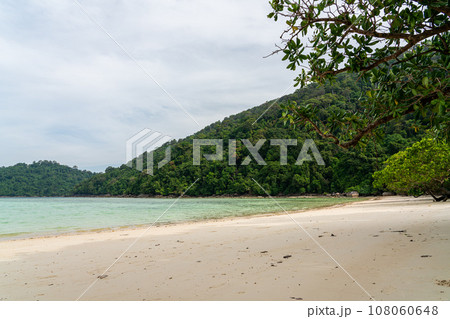 Beautiful Mai ngam bay in Koh Surin national park, the famous free driving spot in Pang Nga, Thailand. 108060648