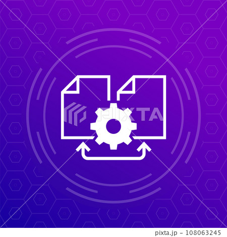 reconciliation of files icon for web and apps reconciliation of files icon for web and apps 108063245