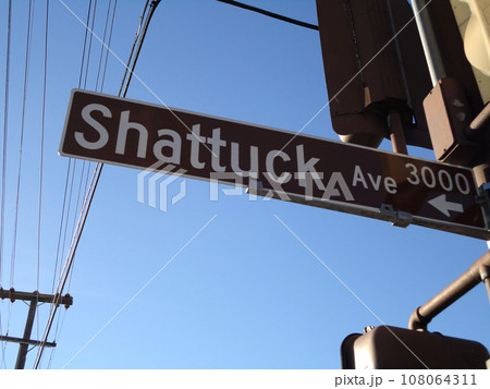 Shattuck Ave Street sign 108064311