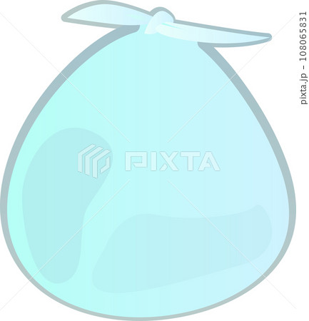 結んだ袋のイラスト 108065831