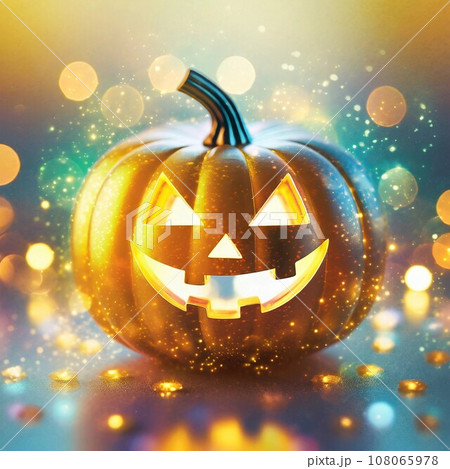 ハロウィンカボチャ【AI画像】 ハロウィンカボチャ【AI画像】 108065978
