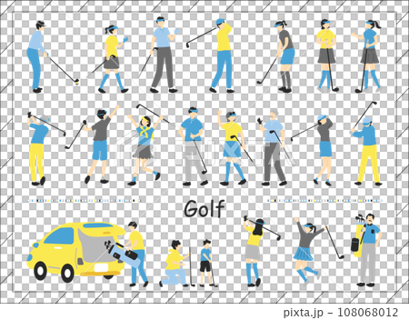 People who enjoy golf 108068012