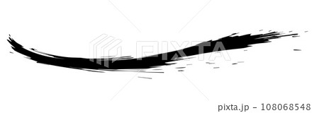 お正月のデザインに最適なブラシストローク お正月のデザインに最適なブラシストローク 108068548