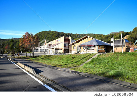 草津温泉スキー場 天狗山レストハウス付近の風景 草津温泉スキー場 天狗山レストハウス付近の風景 108069904