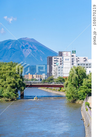 開運橋　もりおか丸　開明丸　舟運イベント 108070219