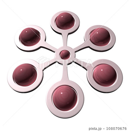 3DCG「6つの連携」 108070676