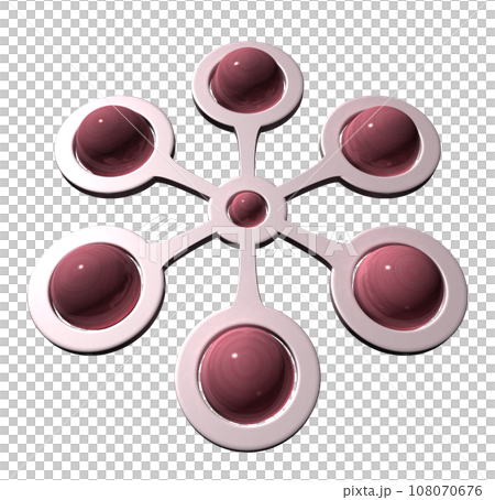 3DCG「6つの連携」 108070676