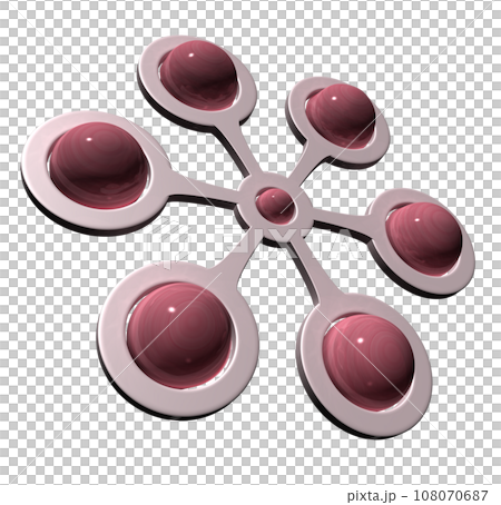 3DCG「6つの連携」 108070687