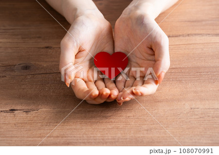 ハートのクラフトイメージ 108070991