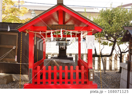 名古屋三大天神～山田天満宮（恋の三社巡り）　釈迦如来座像復古木1 108071125