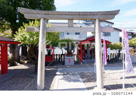名古屋三大天神~山田天満宮(恋の三社巡り) 境内社の鳥居 名古屋三大天神~山田天満宮(恋の三社巡り) 境内社の鳥居 108071144