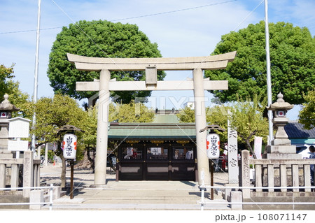 名古屋三大天神～山田天満宮（恋の三社巡り）　社頭4 108071147