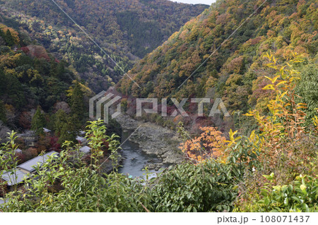 嵐山 保津峡谷 嵐山 保津峡谷 108071437