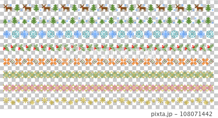 Cute winter decorative line dot picture Cute winter decorative line dot picture 108071442