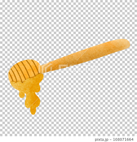 Dipper spoon honey honey 108071664