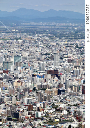 藻岩山展望台からの眺望・北東方面（北海道・札幌市） 108072787