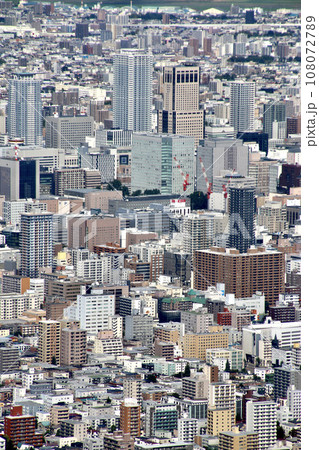 藻岩山展望台からの眺望・北東方面（北海道・札幌市） 108072789