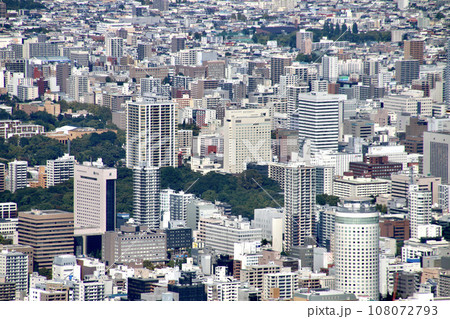 藻岩山展望台からの眺望・北東方面（北海道・札幌市） 108072793
