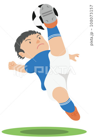 オーバーヘッドキック　バイシクルシュート　 108073157