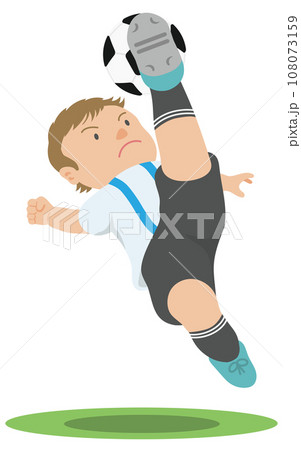 オーバーヘッドキック　バイシクルシュート　 108073159