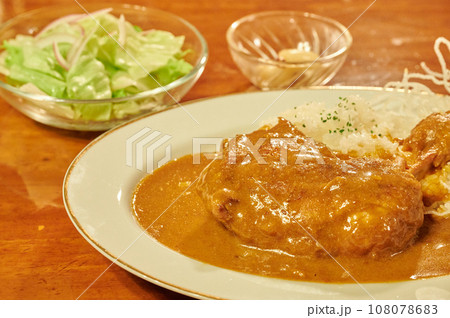 チキンカレー カレーライス カフェ 料理 チキンカレー カレーライス カフェ 料理 108078683