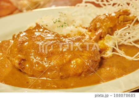 チキンカレー カレーライス カフェ 料理 チキンカレー カレーライス カフェ 料理 108078685