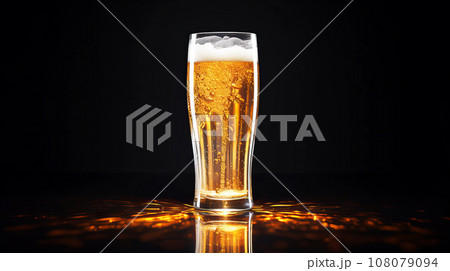 ビール　背景素材 108079094