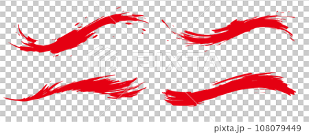 Analog touch material: brush texture ink ink brush pattern wave pattern brush handwriting material. brush stroke Analog touch material: brush texture ink ink brush pattern wave pattern brush handwriting material. brush stroke 108079449