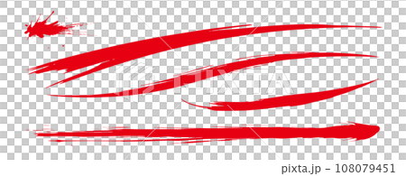 Analog touch material: brush texture ink ink brush pattern wave pattern brush handwriting material. brush stroke Analog touch material: brush texture ink ink brush pattern wave pattern brush handwriting material. brush stroke 108079451