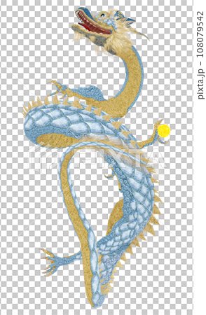 リアルな龍のイラスト 108079542