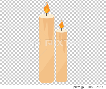candle candle. vector illustration candle candle. vector illustration 108082454