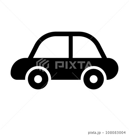 自動車 シルエット 108083004