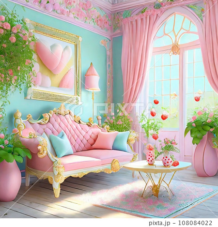 花のある部屋 花のある部屋 108084022