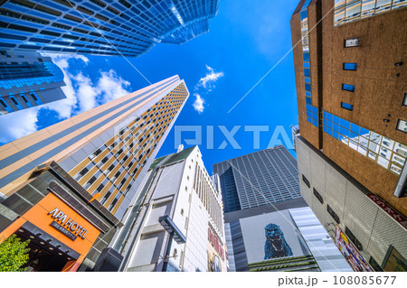 日本の東京都市景観 東急歌舞伎町タワーなどを望む 日本の東京都市景観 東急歌舞伎町タワーなどを望む 108085677