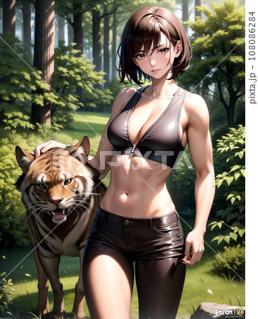 カードゲーム風ファンタジーイラスト 狩人 AI生成 カードゲーム風ファンタジーイラスト 狩人 AI生成 108086284