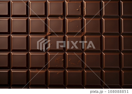 板チョコレートの背景素材「AI生成画像」 108088851