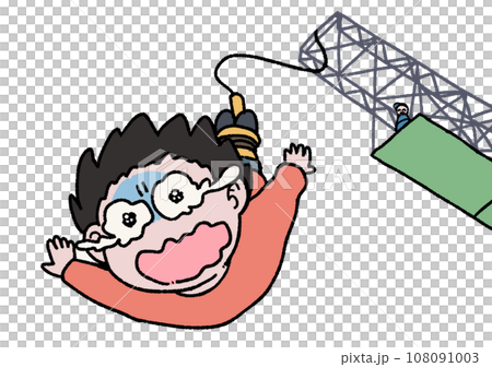 People who are so scared that they cry on a bungee People who are so scared that they cry on a bungee 108091003