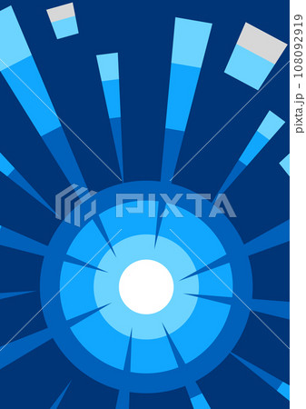 Abstract geometric background. Dynamic illustration for design. Abstract geometric background. Dynamic illustration for design. 108092919