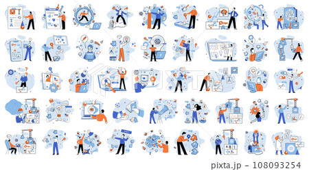 Business idea. Vector illustration. A business ideis metaphorical seedling, sprouting from fertile soil innovation and inspiration It is foundation upon which success is built, concept holds promise 108093254