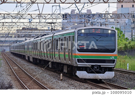東海道本線 平塚 JR東日本 E231系1000番台 U523編成(小山) 東海道本線 平塚 JR東日本 E231系1000番台 U523編成(小山) 108095010