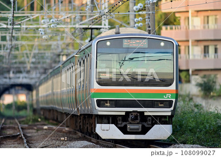 東海道本線　真鶴　JR東日本　E231系1000番台　S-17編成（国府津） 108099027