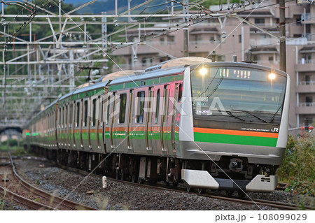 東海道本線 真鶴 JR東日本 E233系3000番台 U232編成(小山) 東海道本線 真鶴 JR東日本 E233系3000番台 U232編成(小山) 108099029
