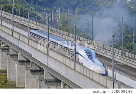 リニア実験線　山梨実験線　L0系950番台　試運転 108099148