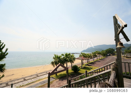 美しい大浜海水浴場の景色 108099163