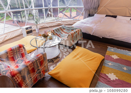 グランピング施設　ドーム 108099280