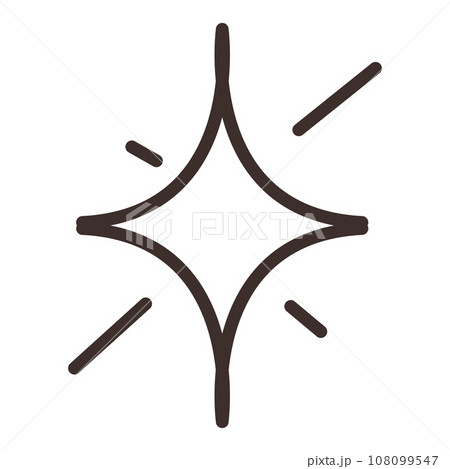 Isolated hand drawn star shape icon Vector 108099547
