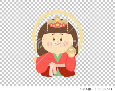 吉祥天のイラスト 吉祥天のイラスト 108099784