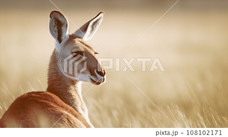 野生のカンガルー 野生のカンガルー 108102171